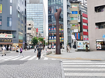 品川駅前校道順写真3
