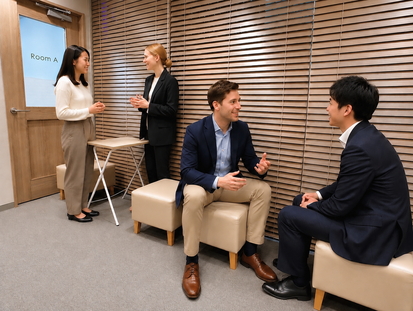 イーオン銀座校のスタッフは、生徒様の成長をしっかり支えます。