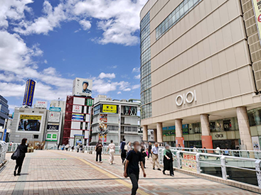 北千住校の道順写真1