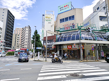 北千住校の道順写真3