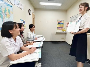 イーオンマリエ富山校では、生徒様が安心して学べるようスタッフが支援します。