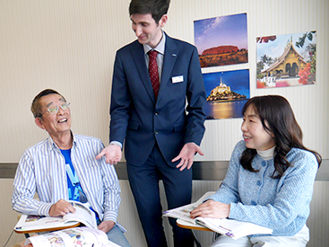 イーオン宇部校の講師・スタッフは、生徒様の成長をしっかり支えます。