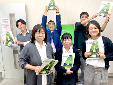 イーオン岩国校には、一緒に頑張る仲間がいます。