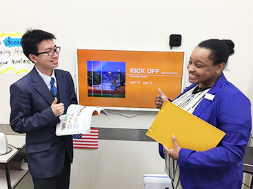 イーオン山口校は、お仕事・学校帰りに通学される方が多いです。